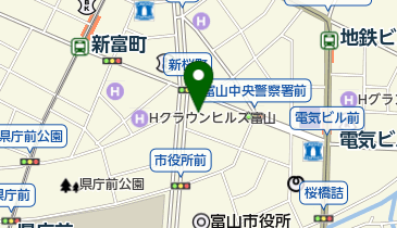 株式会社帝国データバンク富山支店の地図画像