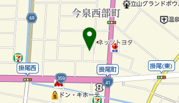 ランプジャック掛尾の地図画像