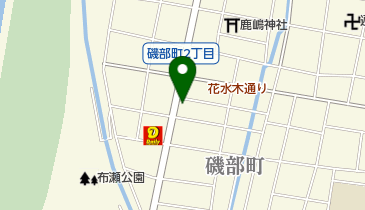 黒田青果物店の地図画像