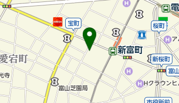 仲江八百屋の地図画像