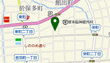 金森機工株式会社の地図画像