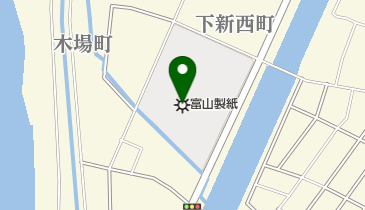 富山製紙株式会社の地図画像