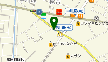 北野接骨院の地図画像
