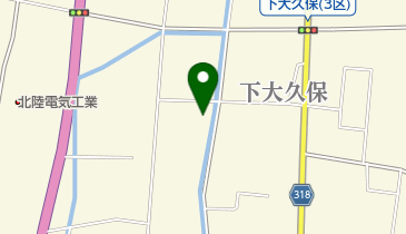 つの接骨院の地図画像
