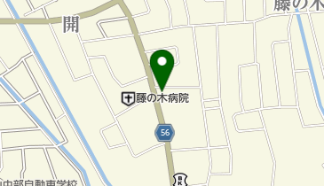 山崎接骨院の地図画像