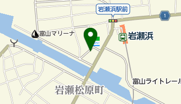 宇枝鮮魚店の地図画像