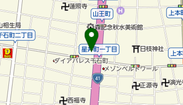 和田株式会社の地図画像