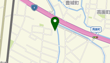 越のゆ富山店の地図画像