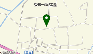 有限会社藤倉造園緑化の地図画像