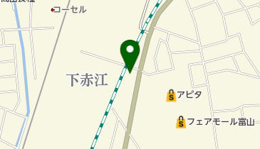イン東京 富山東店の地図画像
