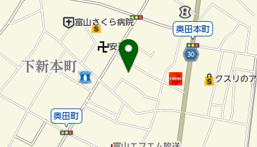 小山美容室の地図画像