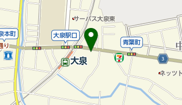 英美容院の地図画像