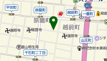 松村美容院の地図画像