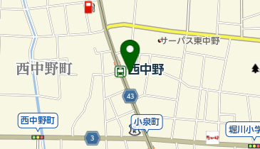 つねだ内科医院の地図画像