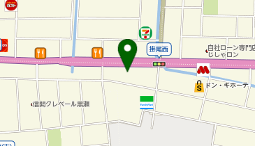 シーバースの地図画像