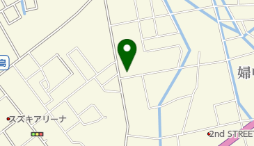 犬の美容室プリティーチュッチュの地図画像