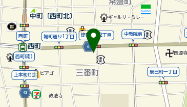 富山YMCA 堤町本館の地図画像