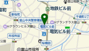 共立株式会社富山支店の地図画像