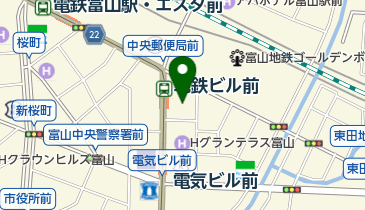 住友生命保険相互会社 富山支社の地図画像
