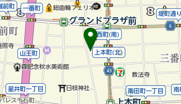 スイートピー洋菓子店の地図画像