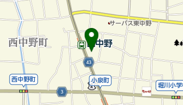 竹沢理容院の地図画像
