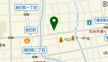田近理容店の地図画像