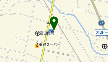 富山市農業協同組合旅行センターの地図画像