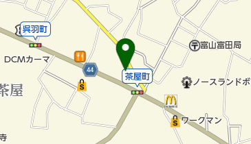 万さく 呉羽店の地図画像