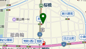 北陸労働金庫 富山支店の地図画像