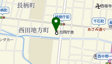 富山保護観察所の地図画像