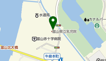 富山県立乳児院の地図画像