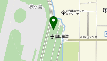 富山県警察本部 富山南警察署 富山空港警備派出所の地図画像