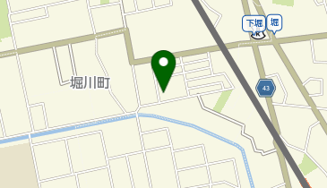 富山市役所 児童館 蜷川児童館の地図画像