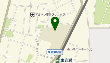 富山市役所 地区センター 岩瀬地区センターの地図画像