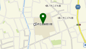 富山市役所 地区センター 藤ノ木地区センターの地図画像