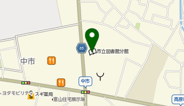 富山市役所 地区センター 山室地区センターの地図画像