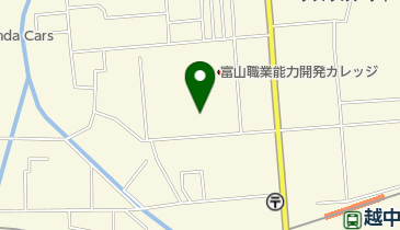 富山市役所 富山地域職業訓練センターの地図画像