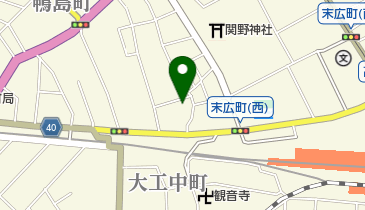 坂林鍼灸治療院の地図画像