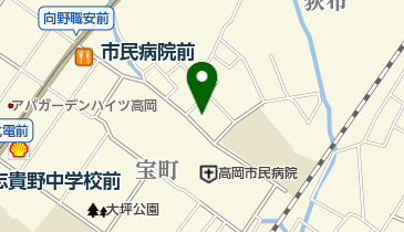 山口はり灸院の地図画像