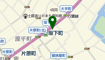 福尾伝三郎商店の地図画像