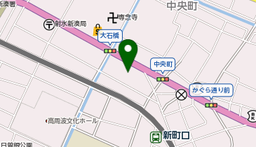 株式会社平野石油中曽根店の地図画像