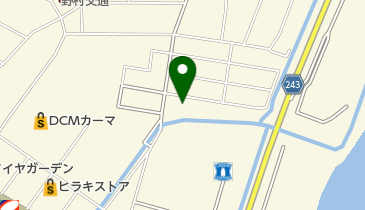 石瀬本町公民館の地図画像