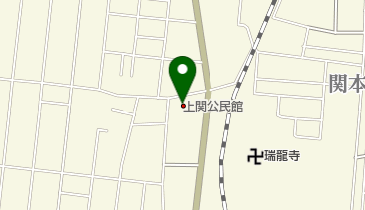上関公民館の地図画像