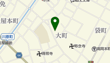 高岡市立 川原公民館の地図画像