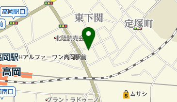 可西舞踊研究所の地図画像