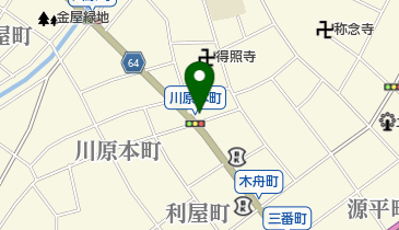 西尾金物店の地図画像