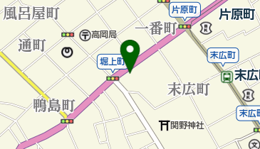 キャノン美容室の地図画像