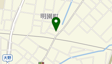 イズミヤクリーニングの地図画像