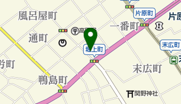 ヤソブ化粧品店の地図画像