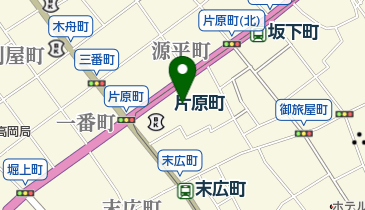 本陽寺の地図画像